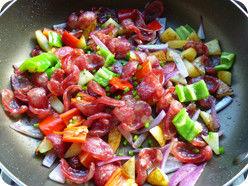 香腸炒洋蔥 香腸炒洋蔥