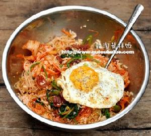 泡菜拌飯 泡菜拌飯