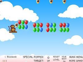 猴子射氣球5 猴子射氣球5