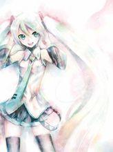 初音未來 同時此畫也是KEI畫廊的封面