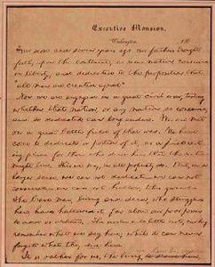 葛底斯堡演說[林肯的著名演說]