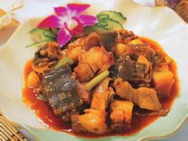 酸菜炒甲魚 酸菜炒甲魚