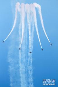 紅鷹飛行表演隊表演