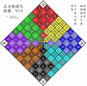 正方棋漢化棋盤1.0