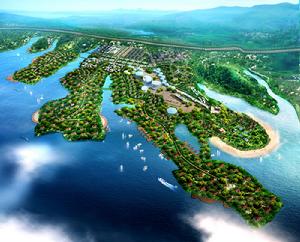 蜜泉湖畫家村一期項目規劃效果圖