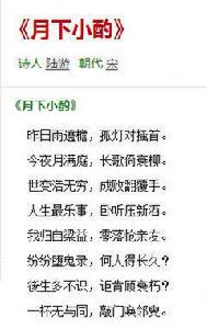 月下小酌 月下小酌