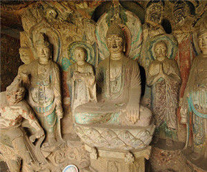 千佛崖石窟造像 千佛崖石窟造像