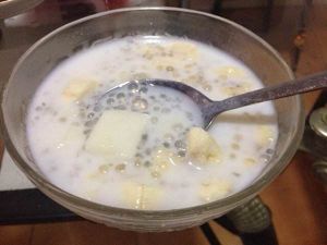 香橙山藥西米露