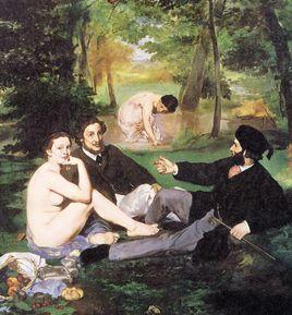 草地上的午餐[愛德華·馬奈油畫作品]