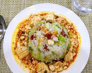 黃魚豆腐煲飯 黃魚豆腐煲飯