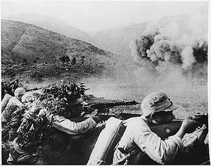 緬北滇西戰役為中日戰爭的大型戰役之一