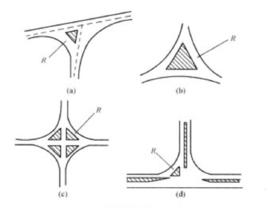 分道轉彎式交叉口 分道轉彎式交叉口