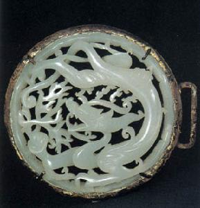 團龍紋帶飾 團龍紋帶飾