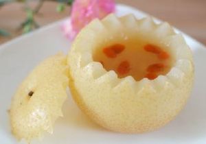 冰糖雪梨燕窩煲 冰糖雪梨燕窩煲