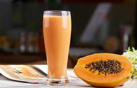 木瓜牛奶果汁 木瓜牛奶果汁