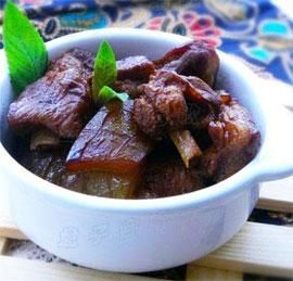 西瓜翠衣紅燒肉 西瓜翠衣紅燒肉