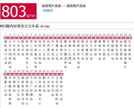 紹興公交803路 紹興公交803路