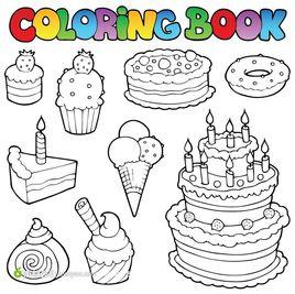 食物填色 食物填色