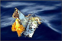 （圖）埃及客機紅海墜毀