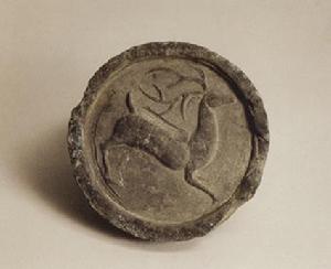 鹿紋瓦當 鹿紋瓦當