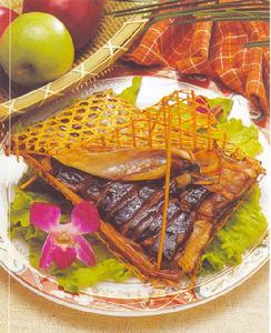 竹網燒汁白鱔 竹網燒汁白鱔