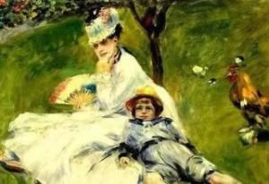 莫奈夫人像 莫奈夫人像