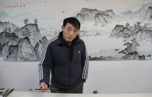 新金陵畫派山水畫家李學明（李小明） 