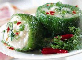 青椒揣肉 青椒揣肉