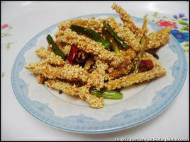 酥香芝麻藕絲 酥香芝麻藕絲