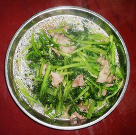 豬肉炒青菜