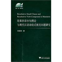 結果補語小句理論與現代漢語動結式相關問題研究