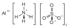 硫酸鋁銨 硫酸鋁銨