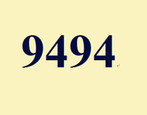 9494[數學數字]