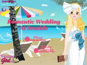 浪漫的海灘婚禮 浪漫的海灘婚禮