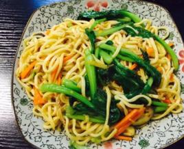 青菜炒麵 青菜炒麵