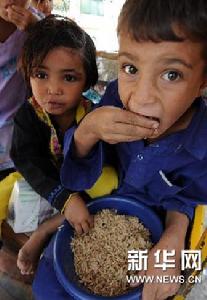 巴基斯坦受災兒童