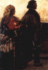 《西藏組畫》油畫