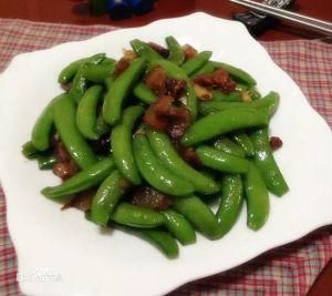 臘肉炒荷蘭豆 臘肉炒荷蘭豆
