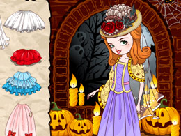 萬聖節漂亮新娘