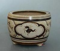 奔鹿紋三足爐 奔鹿紋三足爐