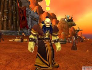 鐵爐堡門口任務npc，華格納•巨錘