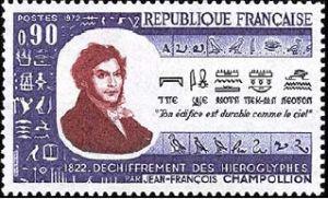 讓-弗朗索瓦·商博良 郵票