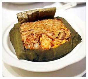 鮮蝦荷葉飯 鮮蝦荷葉飯