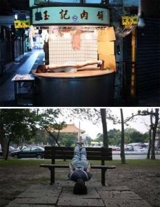 仆街少女的“怪異”行為藝術