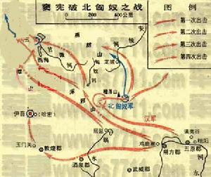 東漢破北匈奴之戰