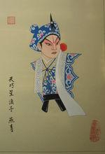 京劇臉譜——燕青