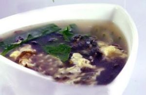 紫菜木耳菜蛋花湯 紫菜木耳菜蛋花湯