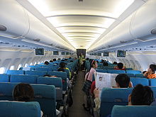 勝安航空A320經濟艙