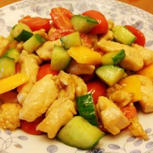 芒果雞丁 芒果雞丁