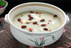 金銀花蘆根粥 金銀花蘆根粥